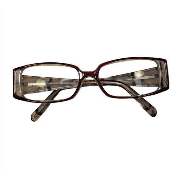 ETE Optical Eye Frames Allos Cygne 51-16-130 Italy w/Real Feathers Designer Mod - Picture 2 of 10